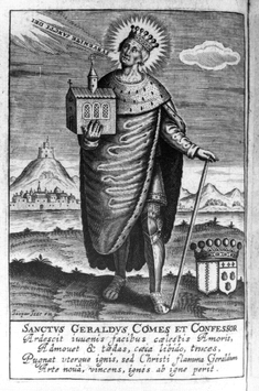 Illustration 'La vie de S. Géraud, comte d'Aurillac' (diocèse de Saint-Flour)